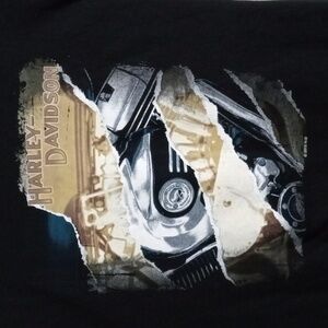 Harley-Davidson Black Short Sleeve Tee Men’s Medium
